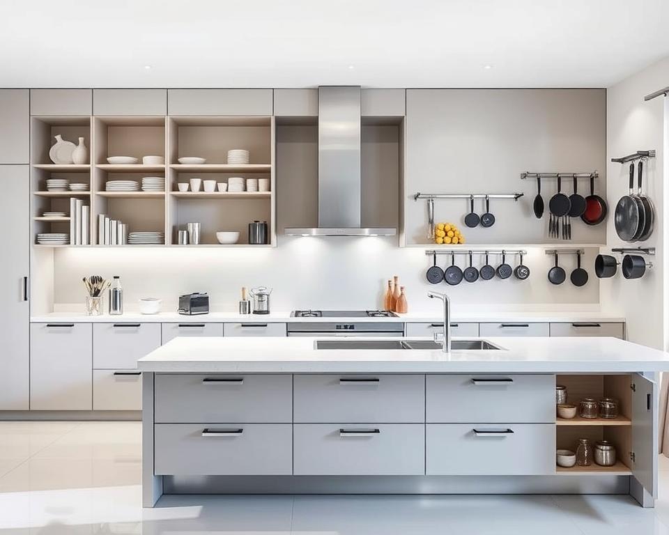 Modern kitchen storage