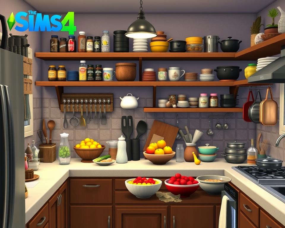 Sims 4 kitchen CC