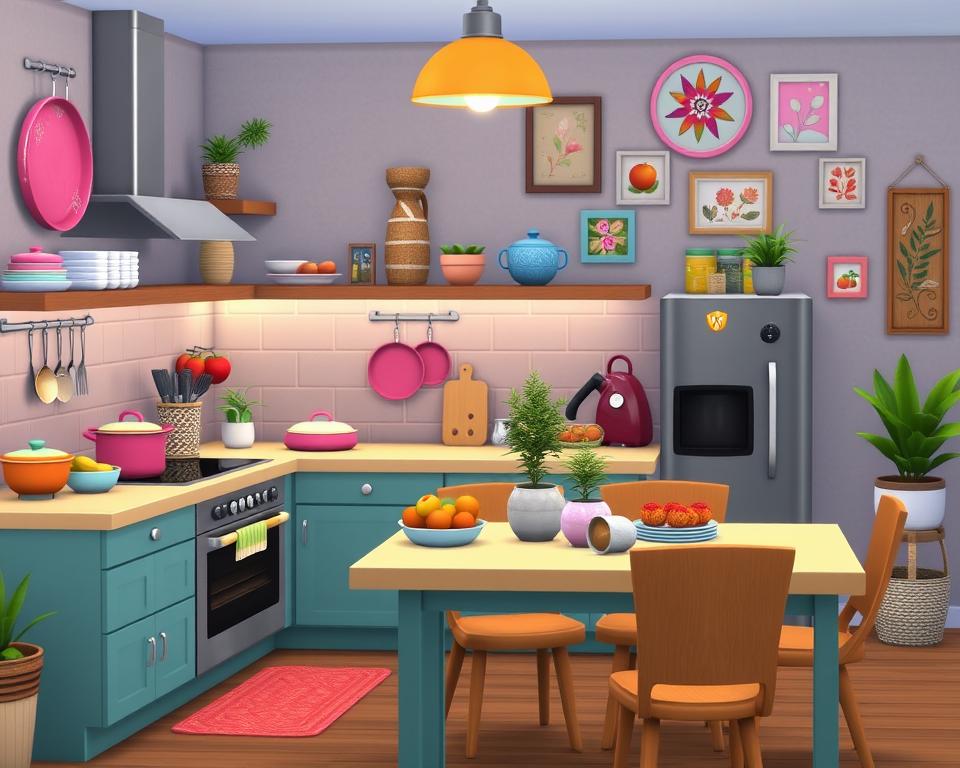 free sims 4 kitchen decor