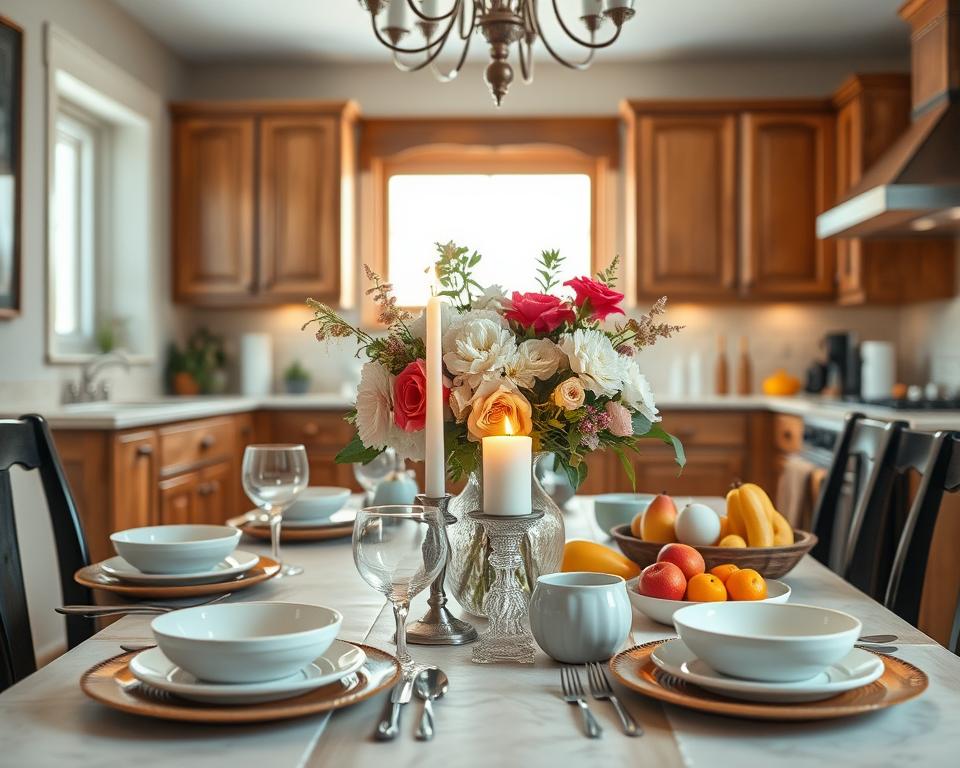 kitchen table decor