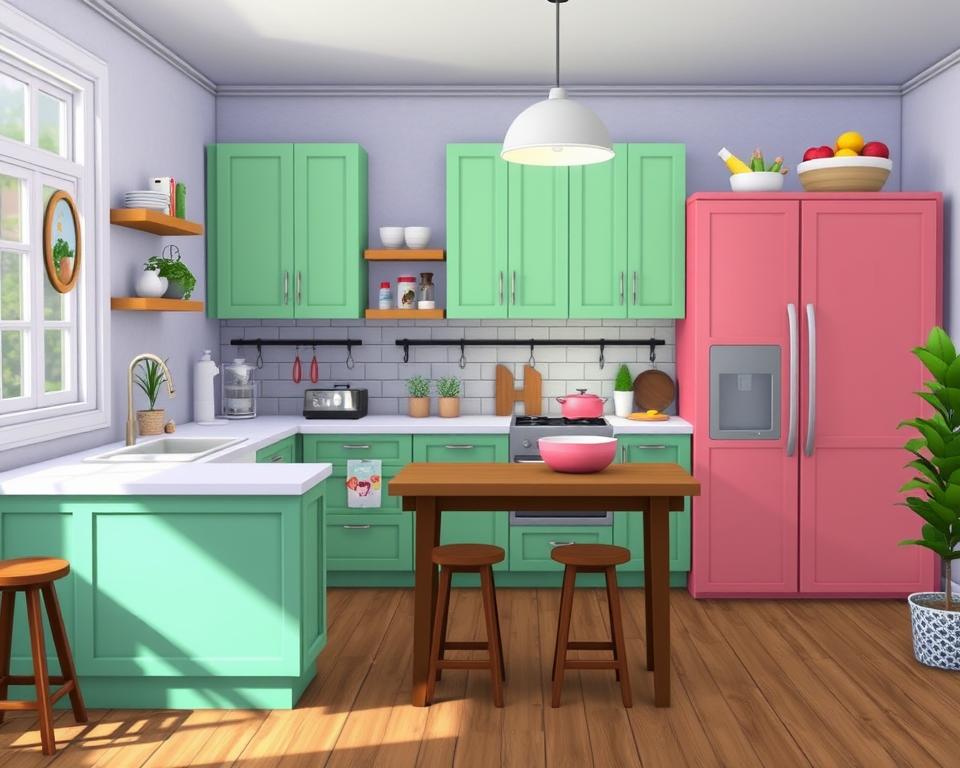 maxis match sims 4 kitchen cabinets