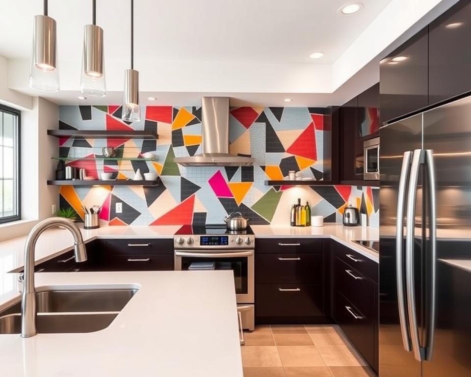 modern kitchen backsplash