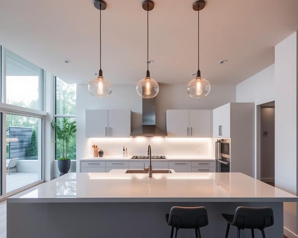 modern kitchen lighting