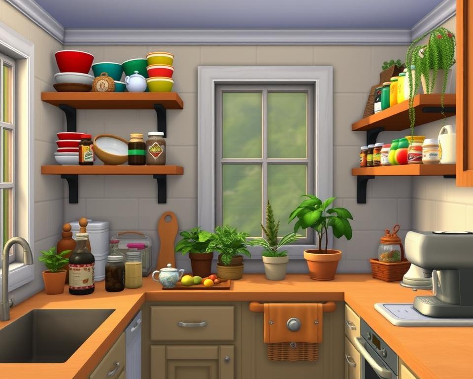 sims 4 cc clutter arrangement